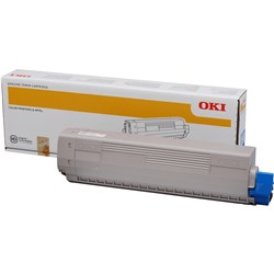 Oki C831N Black Toner Cartridge Black 10000 Pages