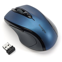 Kensington Pro Fit Mouse Wireless Mid Size Blue