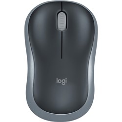 Logitech M185 Black Wireless Mouse