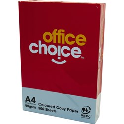 Office Choice A4 80gsm Blue Copy Paper