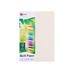 Quill Cream A4 80gsm Copy Paper