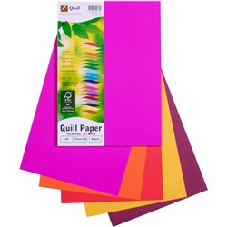 Quill Asst Hot Colours A4 80gsm Copy Paper