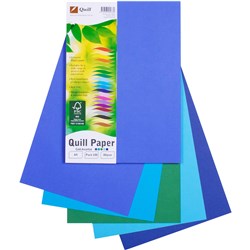 Quill Asst Cold Colours A4 80gsm Copy Paper