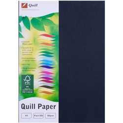 Quill Black A4 80gsm Copy Paper