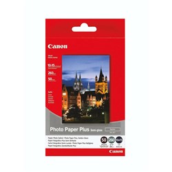 Paper Inkjet Canon 4X6 Semi Gloss Sg201 260gsm Pk20