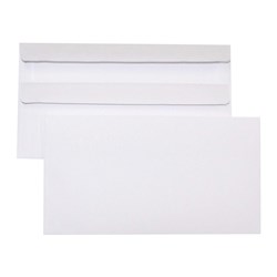 Envelope Plain DLX 120X235mm Strip Seal