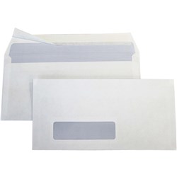 Envelope DL 110X220 Windowface Secretive Strip Seal