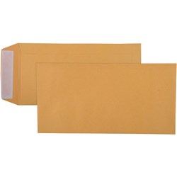 Envelope DLX 235X120 Gold Pocket Strip Seal