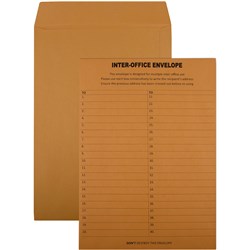 Envelope C4 324X229 Gold Inter-Office Heavy Ungummed