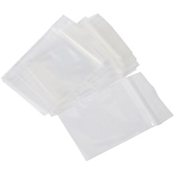 Cumberland 64x89mm Re-Sealable Plastic Bag