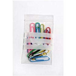 Cumberland 50x75mm Resealable Write-On Plastic Bag