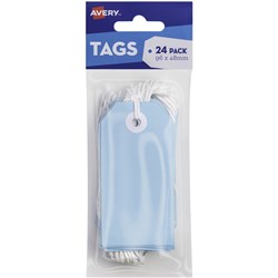 Avery Tag-It Durable Tabs Shipping Tag Pastel Blue