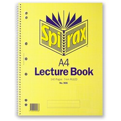 Notebook Spirax 906 Spiral 297x223mm 140pg