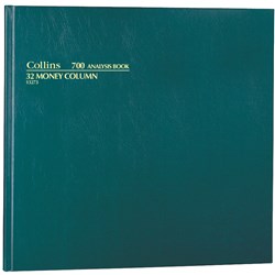 Book Account Collins 700 32 Money Column