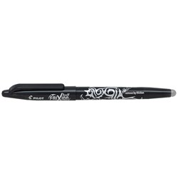 Pilot Frixion Black Erasable Rollerball Pen