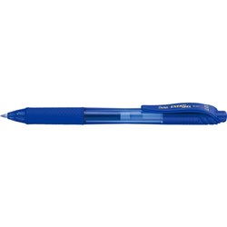 Pentel Energel-X Bln107 Retractable Gel Pen 0.7mm Blue