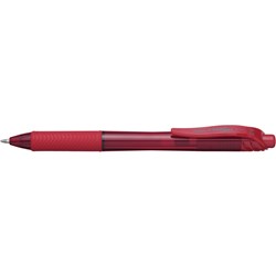 Pentel Energel-X Bln110 Retractable Gel Pen 1.0mm Red