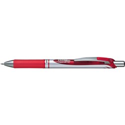 Pentel Energel Bl77 Retractable Gel Pen 0.7mm Red