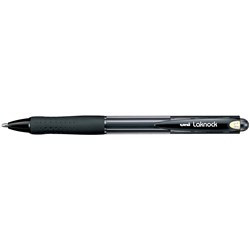 Pen Ballpoint Retractable Uniball Sn100 Laknock Broad Black