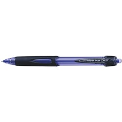 Pen Ballpoint Retractable Uniball Powertank Fine Blue