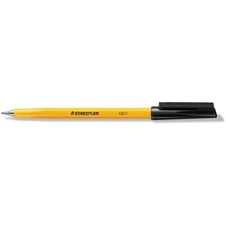 Staedtler Stick 430 Black Fine Ballpoint Pen