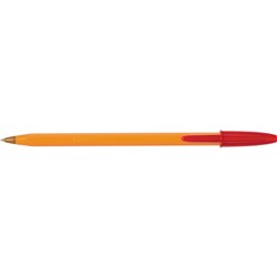 Bic Cristal Fine Red Ballpoint Pen