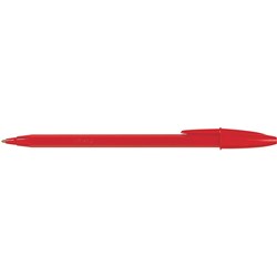 Pen Ballpoint Bic Economy Medium Red