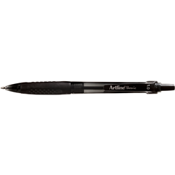 Artline 8410 Ikonic Retractable Medium Black Ballpoint Pen