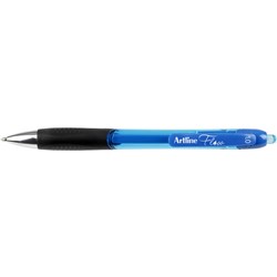 Pen Ballpoint Retractable Artline Flow Blue