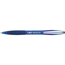 Bic Atlantis Blue Retractable Ballpoint Pen