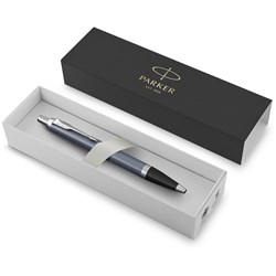 Pen Ballpoint Parker Im Stainless Steel Chrome Trim