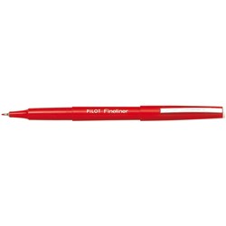 Pilot Red SW-PPF Fineliner