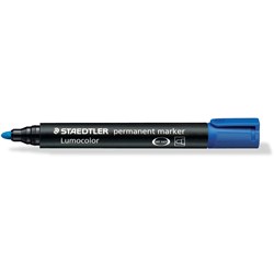 Staedtler Lumocolor 352 Blue Bullet Permanent Marker