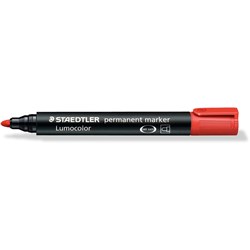 Staedtler Lumocolor 352 Red Bullet Permanent Marker