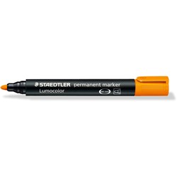 Staedtler Lumocolor 352 Orange Bullet Permanent Marker