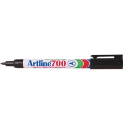 Artline 700 Black Extra Fine Permanent Marker
