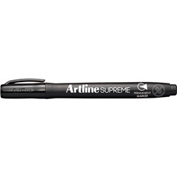 Artline Supreme Black Permanent Marker