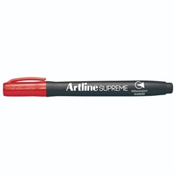 Artline Supreme Red Permanent Marker