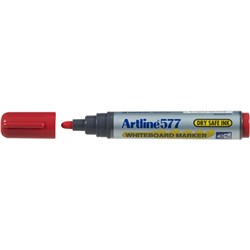 Artline 577 Red Bullet Whiteboard Marker