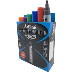 Artline 577 Assorted Colours Whiteboard Marker