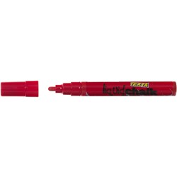 Texta Red 4.5mm Bullet Dry Wipe Liquid Chalk Marker