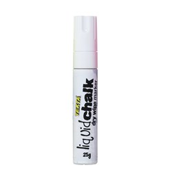 Texta White 15mm Jumbo Chisel Dry Wipe Liquid Chalk Marker