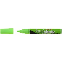 Texta Green 4.5mm Bullet Wet Wipe Liquid Chalk Marker