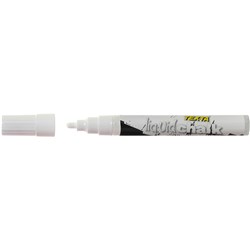 Texta White 4.5mm Bullet Wet Wipe Liquid Chalk Marker