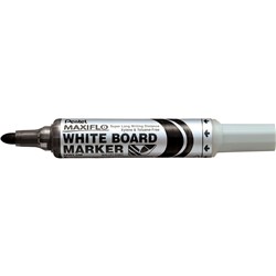 Pentel Maxiflo Whiteboard Marker Bullet Black