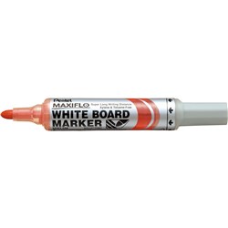 Pentel Maxiflo Whiteboard Marker Bullet Red