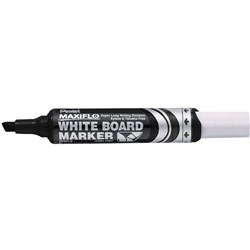 Pentel Maxiflo Whiteboard Marker Chisel Black