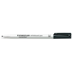 Staedtler Lumocolor 301 Black 1mm Bullet Whiteboard Marker