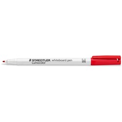 Staedtler Lumocolor 301 Red 1mm Bullet Whiteboard Marker