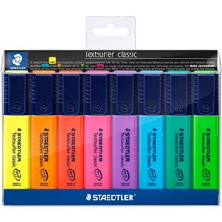 Staedtler Textsurfer Classic Wallet 8 Assorted Highlighter